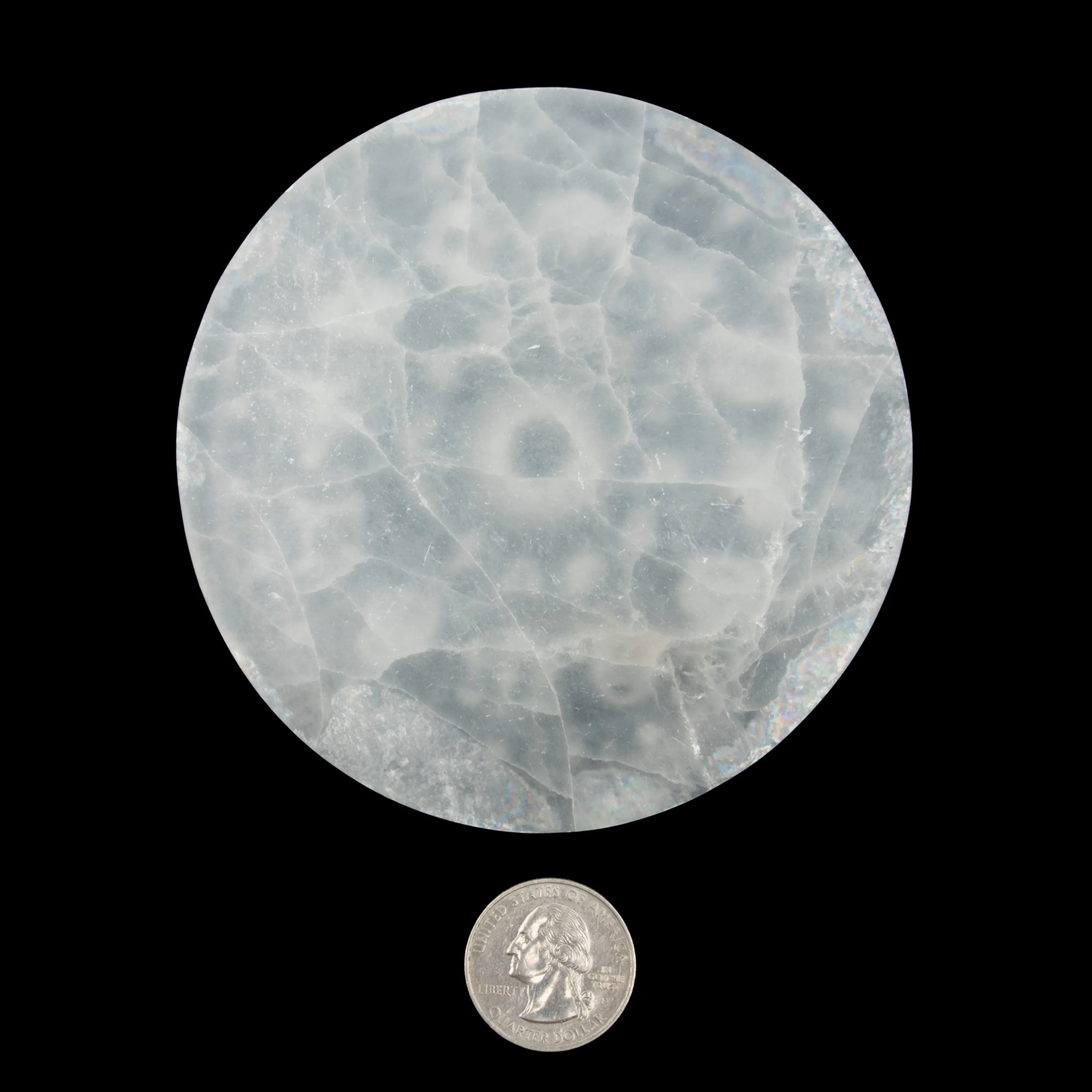 Selenite - Zodiac Plate