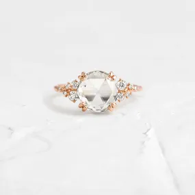 Snowdrift Ring, 1.43ct. Rose Cut