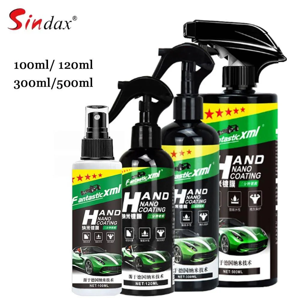 Spray Ceramic Car Top Coating Sealant Repellent Nano Glass Polishing Plated Crystal Liquid Hydrophobic Coating Waterproof Agent