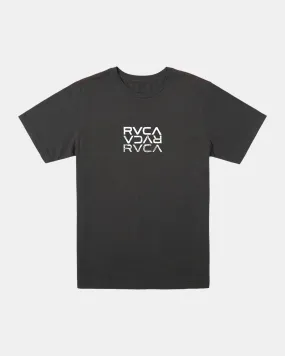 Three Stack Tee - Pirate Black