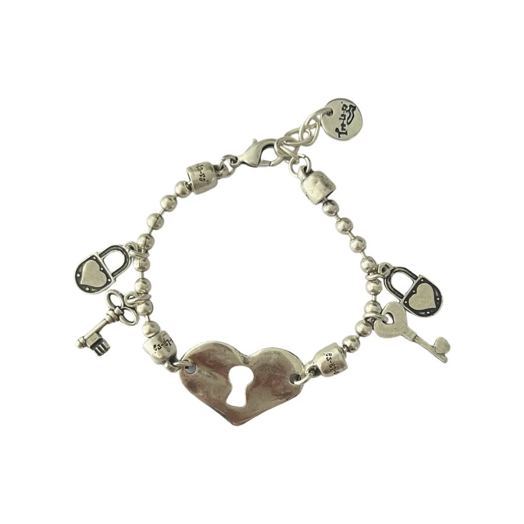 TRA-LA-RA DANKO SINGLE HEART BRACELET