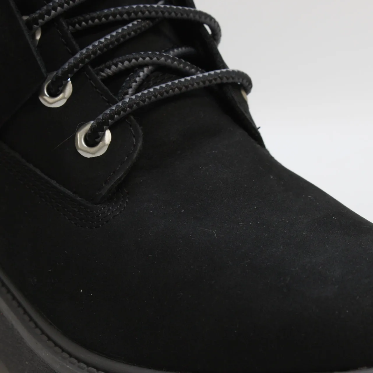 Womens Timberland Stone Street 6 Inch Black Nubuck Uk Size 6